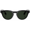 Умные очки Ray-Ban Meta* Headliner Gen 2 Shiny Black, Фотохромные линзы Graphite Green Transitions (RW4013), размер L